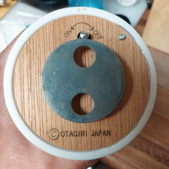 Vintage 80s Otagari Japan Porcelain Musical Revolving Bluebirds - Picture 5 of 6